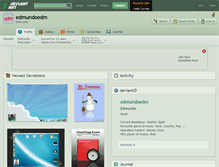 Tablet Screenshot of edmundoedm.deviantart.com