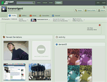 Tablet Screenshot of konanorigami.deviantart.com