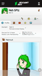 Mobile Screenshot of net-splz.deviantart.com