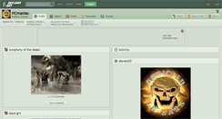 Desktop Screenshot of hcmaniac.deviantart.com