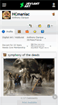 Mobile Screenshot of hcmaniac.deviantart.com