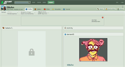 Desktop Screenshot of elbufon.deviantart.com