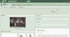 Desktop Screenshot of kc0.deviantart.com