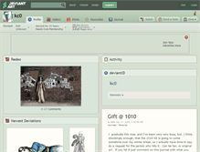 Tablet Screenshot of kc0.deviantart.com
