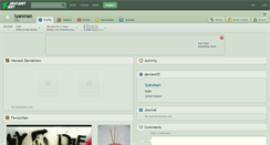 Desktop Screenshot of iyanman.deviantart.com