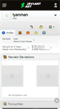 Mobile Screenshot of iyanman.deviantart.com