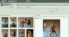 Desktop Screenshot of cosplayquest.deviantart.com