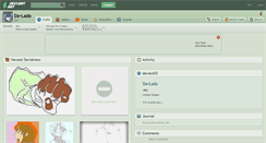 Desktop Screenshot of de-lado.deviantart.com