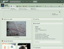 Tablet Screenshot of kerki.deviantart.com