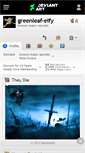 Mobile Screenshot of greenleaf-elfy.deviantart.com