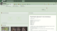 Desktop Screenshot of michx3.deviantart.com