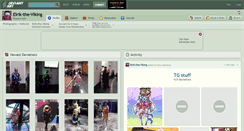 Desktop Screenshot of eirik-the-viking.deviantart.com