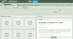 Desktop Screenshot of angelbattler.deviantart.com
