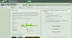 Desktop Screenshot of obscuredphotos.deviantart.com