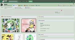 Desktop Screenshot of kaloli.deviantart.com