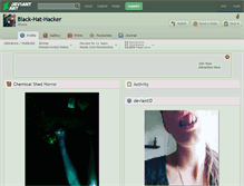 Tablet Screenshot of black-hat-hacker.deviantart.com
