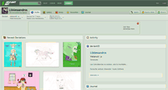 Desktop Screenshot of lilalessandros.deviantart.com