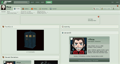 Desktop Screenshot of pirce.deviantart.com