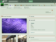 Tablet Screenshot of joopss.deviantart.com