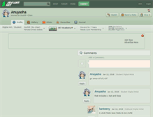 Tablet Screenshot of anuyasha.deviantart.com