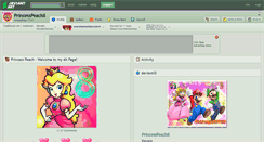 Desktop Screenshot of princesspeach8.deviantart.com