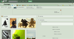 Desktop Screenshot of facumagia.deviantart.com
