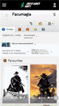 Mobile Screenshot of facumagia.deviantart.com