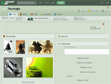 Tablet Screenshot of facumagia.deviantart.com