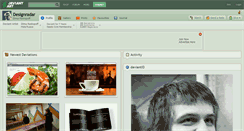 Desktop Screenshot of designradar.deviantart.com