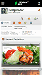 Mobile Screenshot of designradar.deviantart.com