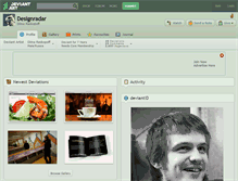 Tablet Screenshot of designradar.deviantart.com