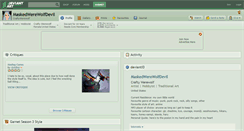 Desktop Screenshot of maskedwerewolfdevil.deviantart.com