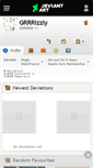 Mobile Screenshot of grrrizzly.deviantart.com