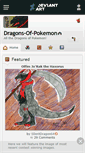 Mobile Screenshot of dragons-of-pokemon.deviantart.com