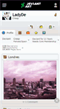 Mobile Screenshot of ladyde.deviantart.com