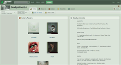 Desktop Screenshot of deadlyailments.deviantart.com