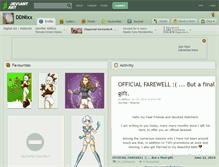 Tablet Screenshot of ddnixx.deviantart.com