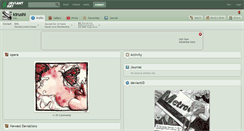 Desktop Screenshot of kirushi.deviantart.com