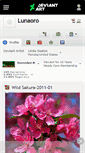 Mobile Screenshot of lunaoro.deviantart.com