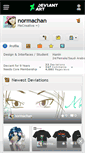 Mobile Screenshot of normachan.deviantart.com
