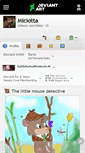 Mobile Screenshot of miciotta.deviantart.com