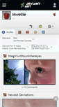 Mobile Screenshot of mwellie.deviantart.com