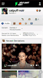 Mobile Screenshot of catpuff-noir.deviantart.com