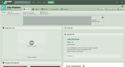 Desktop Screenshot of jolly-phantom.deviantart.com
