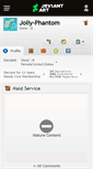 Mobile Screenshot of jolly-phantom.deviantart.com