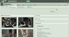 Desktop Screenshot of firekitsune2z.deviantart.com