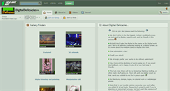 Desktop Screenshot of digitaldelicacies.deviantart.com