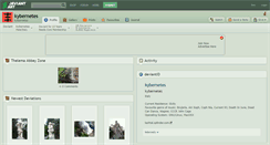 Desktop Screenshot of kybernetes.deviantart.com
