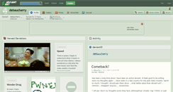 Desktop Screenshot of debaucherry.deviantart.com
