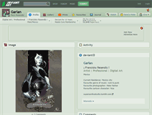 Tablet Screenshot of garlan.deviantart.com